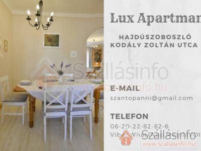 Lux Apartman Villa (Észak-Alföld > Hajdú-Bihar megye > Hajdúszoboszló)